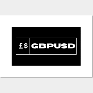 GBPUSD Forex Box Posters and Art